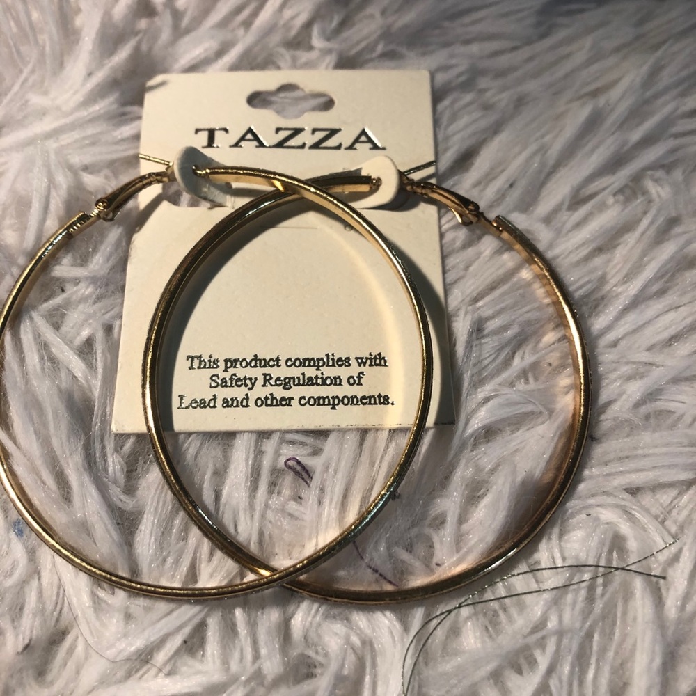 Gold Hoop Earrings